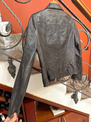 Giacca in vera pelle d agnello morbida vintage