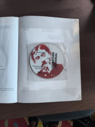 Literatura universal 1, Bachillerato. Incluye DVD.