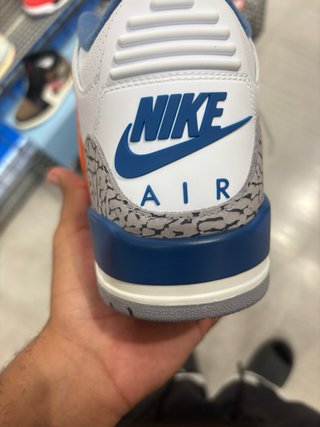 Jordan 3 Originales Azul Blanco