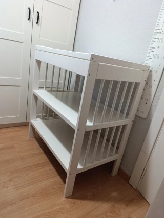 Cambiador IKEA blanco