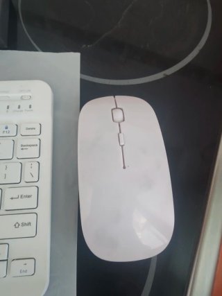 Teclado y Ratón Inalámbrico Bluetooth  Zspeed Blan