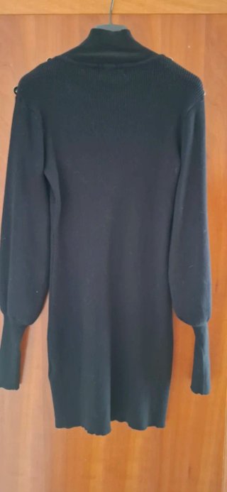 Vestito Odi et Amo nero collo alto taglia unica