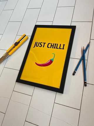 Poster amarillo
