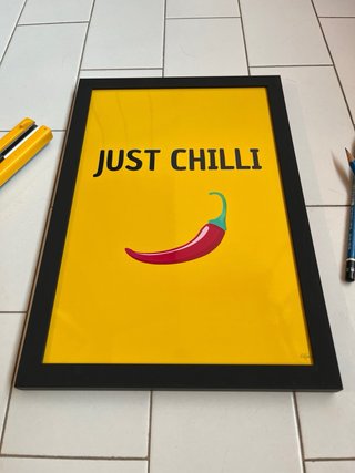 Poster amarillo