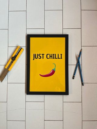 Poster amarillo