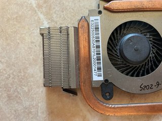 Sistema refrigeración MSI GF75 Thin