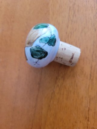 Tappo decorativo da collezione dipinto a mano