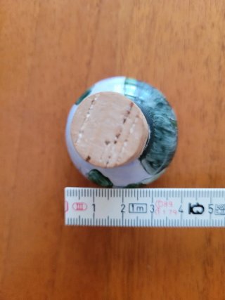 Tappo decorativo da collezione dipinto a mano