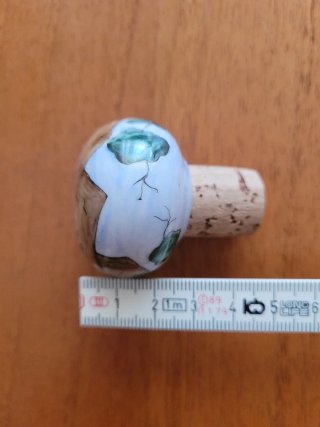 Tappo decorativo da collezione dipinto a mano