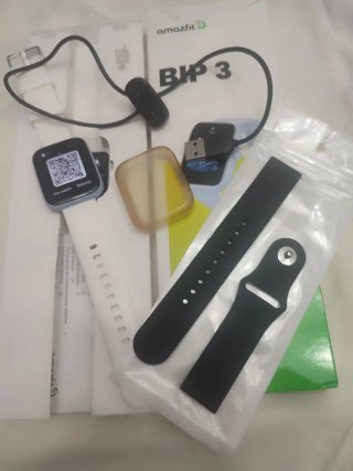 Amazfit Bip 3 Smartwatch Azul/Blanco