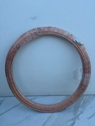 Rollo Cobre 50m 10x1 en su embalaje original