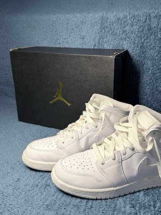 Nike Air Jordan 1 Mid Bianche