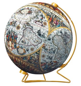 Puzzle Globo Terráqueo Mapa Antiguo
