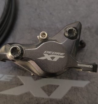 Frenos Shimano XT 4 y 2 pistones
