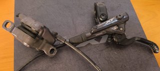 Frenos Shimano XT 4 y 2 pistones