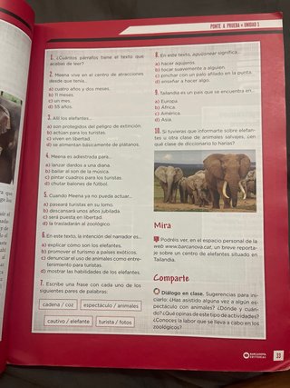 Lengua castellana, 1 ESO