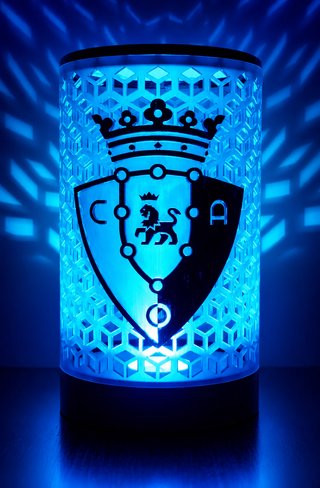 OSASUNA - Lámpara LED Personalizada