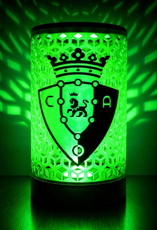 OSASUNA - Lámpara LED Personalizada