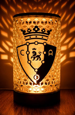 OSASUNA - Lámpara LED Personalizada