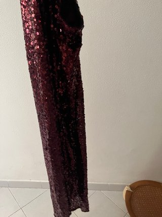 Pantaloni lunghi con paillettes