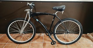 BICICLETA CUSTOM CHOPPER ARTESANAL ÚNICA