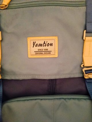 Mochila Yamtion 33L USB Azul/Verde