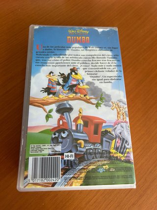 VHS Dumbo Walt Disney Los Clásicos