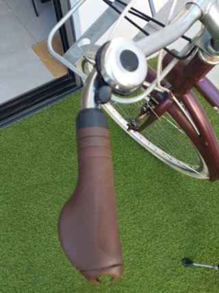 Bicicleta Elops 500 con silla infantil