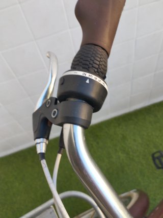Bicicleta Elops 500 con silla infantil