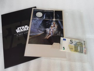 9 Pósteres Star Wars Trilogías Originales Plata