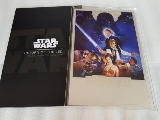 9 Pósteres Star Wars Trilogías Originales Plata