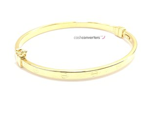 brazalete oro 18k