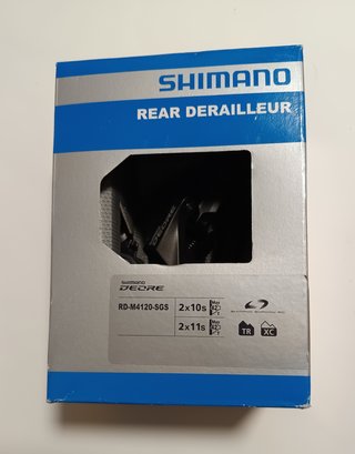 Cambio Shimano Deore RD-M4120-SGS 2x10-11 vel.