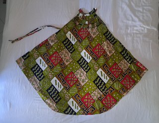 Abito estivo artigianale in puro cotone tg S