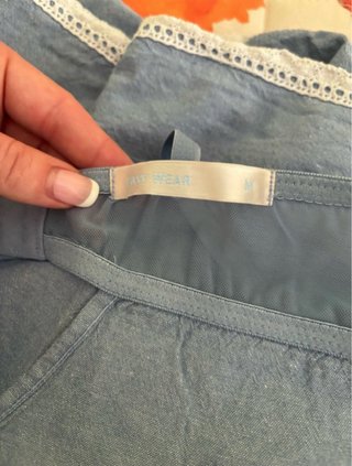 Pijama Lencero Azul