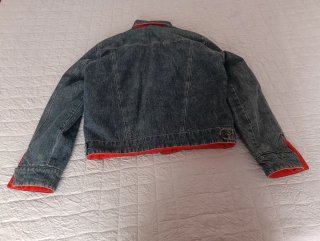 Cazadora Reversible Tomas Burberry Azul/Roja