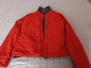Cazadora Reversible Tomas Burberry Azul/Roja