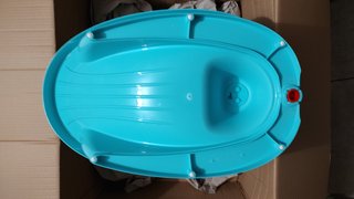 Vaschetta bagnetto bimbo OK Baby azzurra