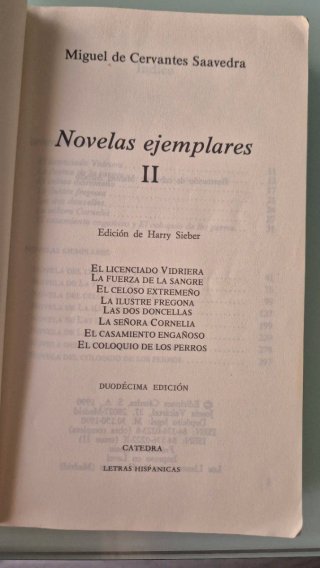 Novelas ejemplares II