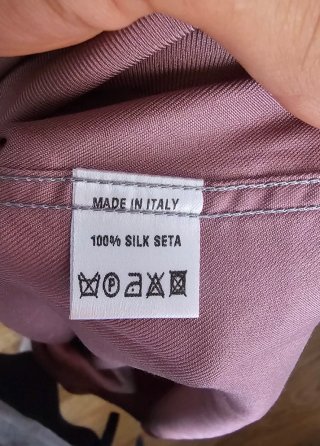 Camisa Gucci Seda Rosa Talla 41
