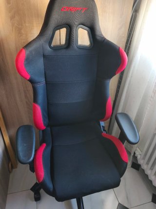 Silla Gaming Drift Negra y Roja