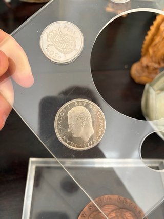 Colección Juan Carlos I 1975 19-76 + medalla