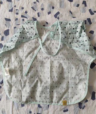 Babero bebé manga larga estampado ositos