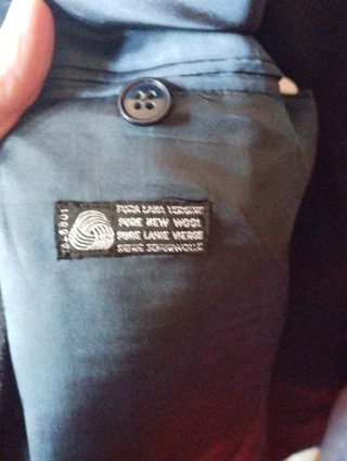 Giacca uomo vintage a quadri grigia