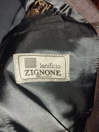 Giacca uomo vintage a quadri grigia