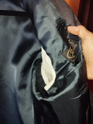 Giacca uomo vintage a quadri grigia