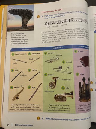Libro Música 1 ESO Introducció a la música
