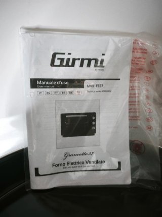 Horno Eléctrico Girmi FE37 Grancotto 37L