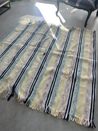 Alfombra Jarapa Artesanal Multicolor
