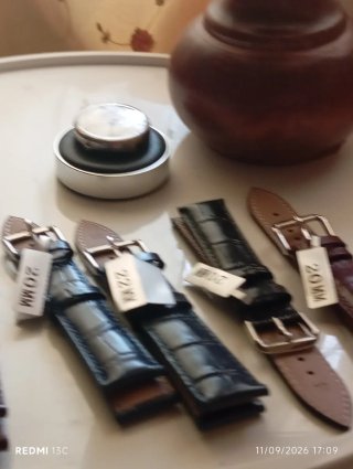 Cinturini per orologio in pelle